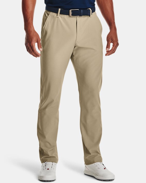 Men's UA Drive Pants, Brown, pdpMainDesktop image number 0